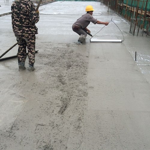 混凝土浇筑作业